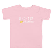 Load image into Gallery viewer, Kids T-Shirt Chicken Nugs and mama hugs 
