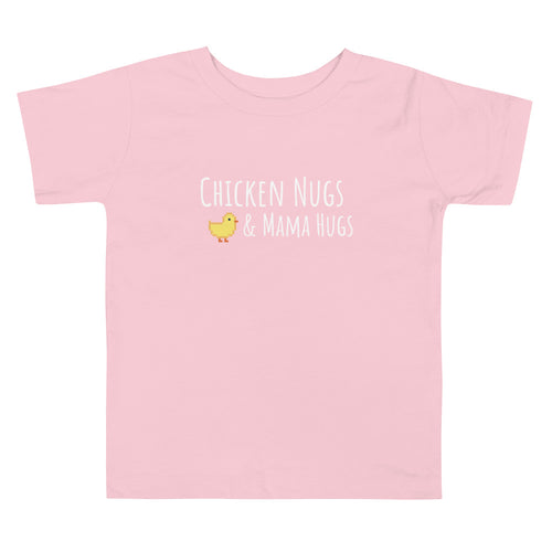 Kids T-Shirt Chicken Nugs and mama hugs 