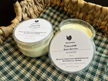 Load image into Gallery viewer, sensitive skin lotion natural lotion tallow body butter unscented natural ingredients tallow skin care 
