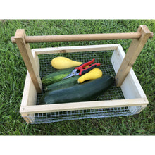 Load image into Gallery viewer, wooden garden basket
